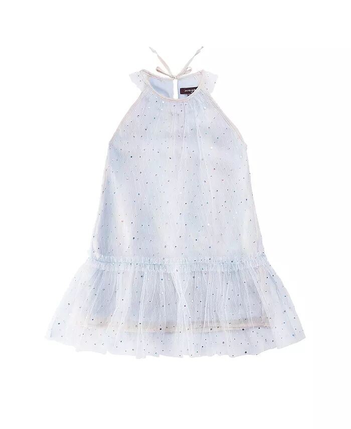 

Новинка тканого платья Nina Shine для малышей и детей Imoga Collection, синий