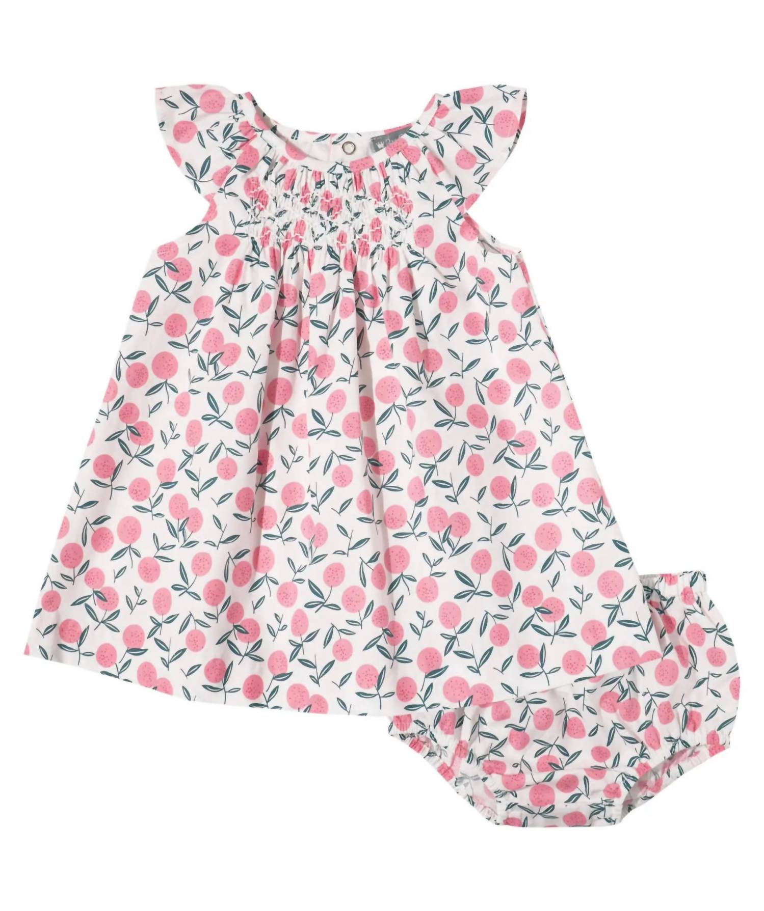 

Комплект для девочек Lemons Smocked в розовом цвете Petit Confection