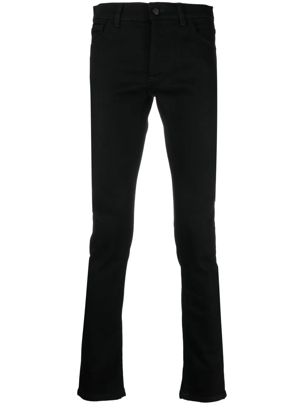 

Узкие джинсы Tempera Cross с логотипом Marcelo Burlon County of Milan, черный