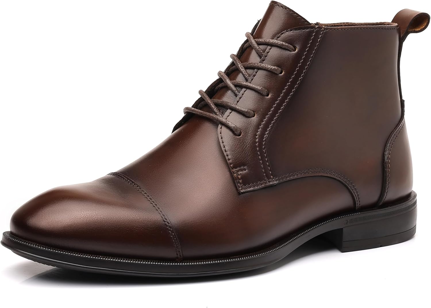 

Мужские ботинки Chelsea Holy Dove - натуральная кожа, ботинки Chelsea для мужчин с боковой молнией, повседневные ботинки на липучке, ботинки-чукка и оксфорды, коричневый