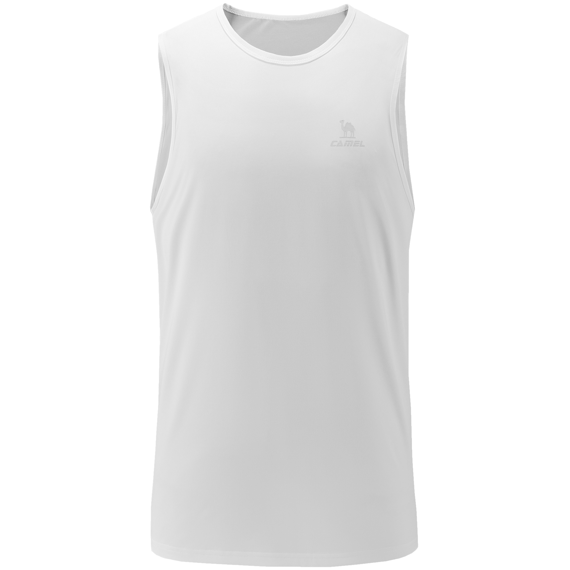 

Баскетбольная майка мужская Moderate Straight Fit CAMEL, jade белый/space серый