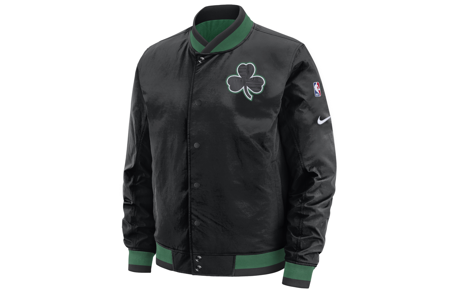 

Nike Куртка мужская черная зеленая