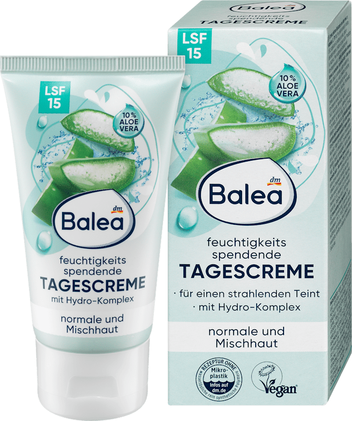 

Дневной крем Balea Feuchtigkeitscreme LSF 15, 50 ml
