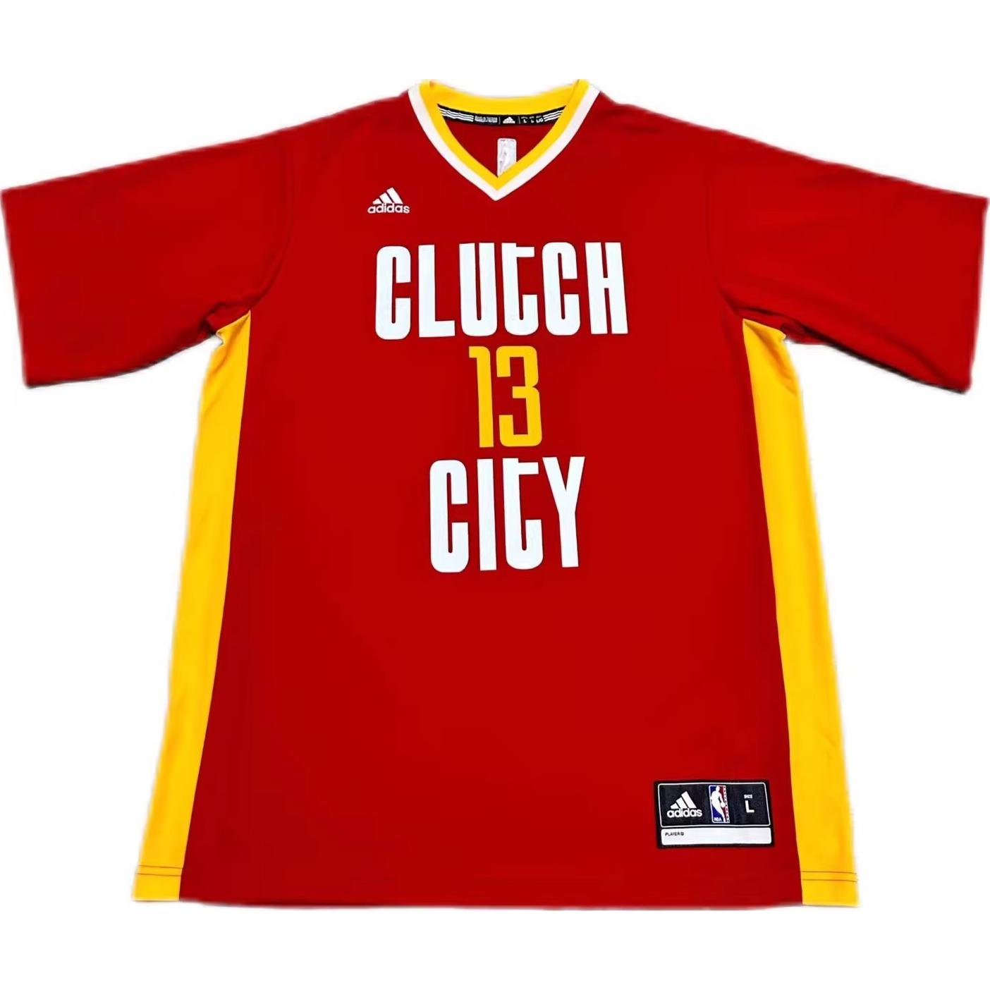 

Баскетбольная майка мужская красная Adidas