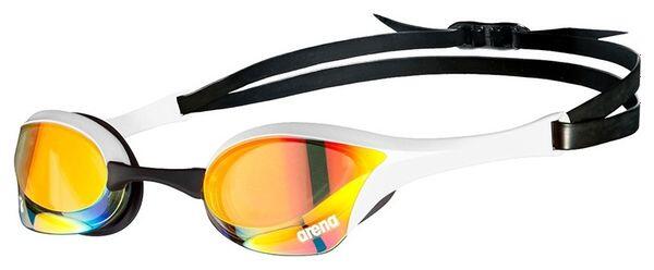 

Очки для плавания Arena Cobra Ultra Swipe Mirror, желто-медно-белые