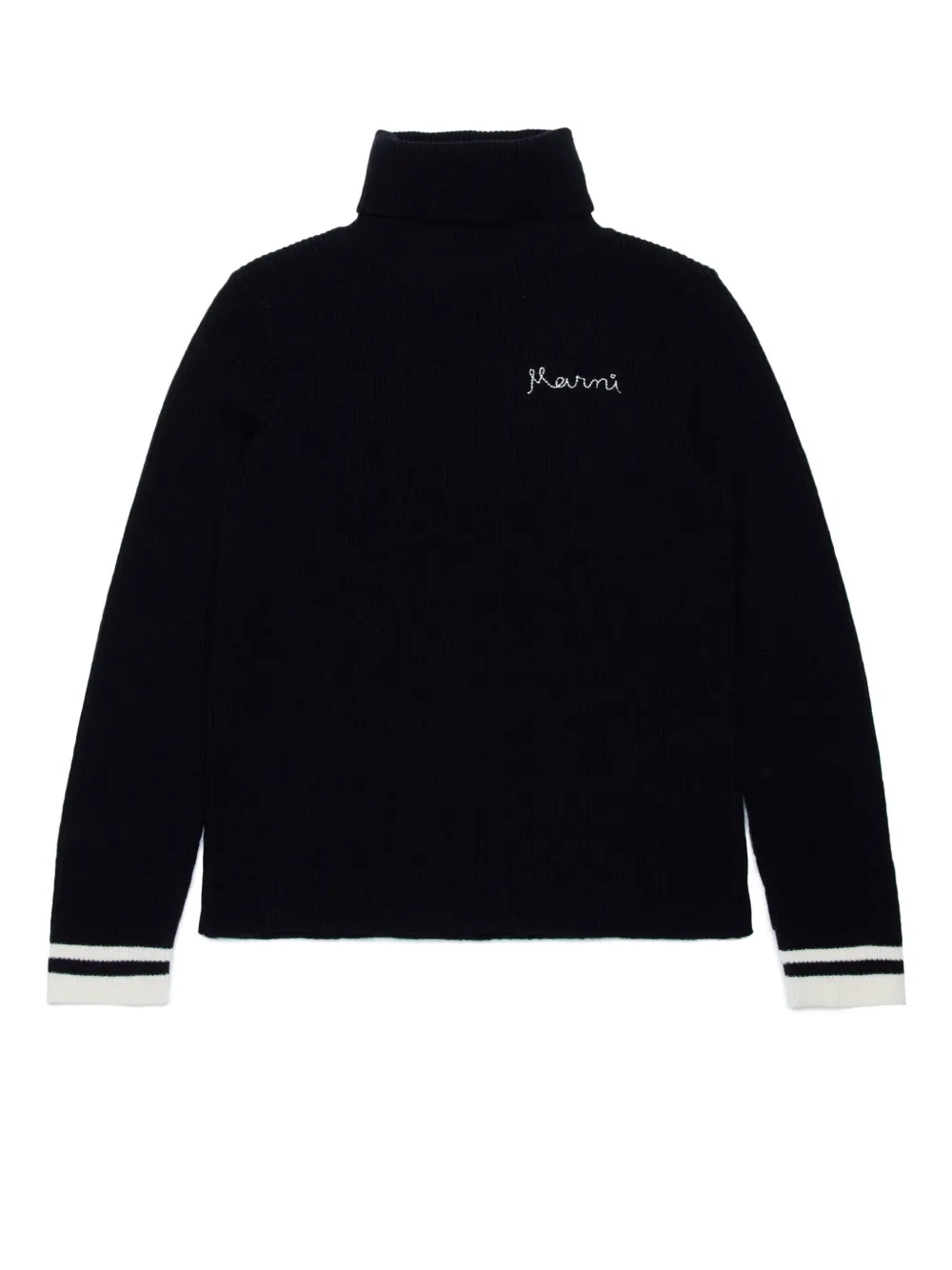 

Джемпер с вышитым логотипом Marni Kids, черный