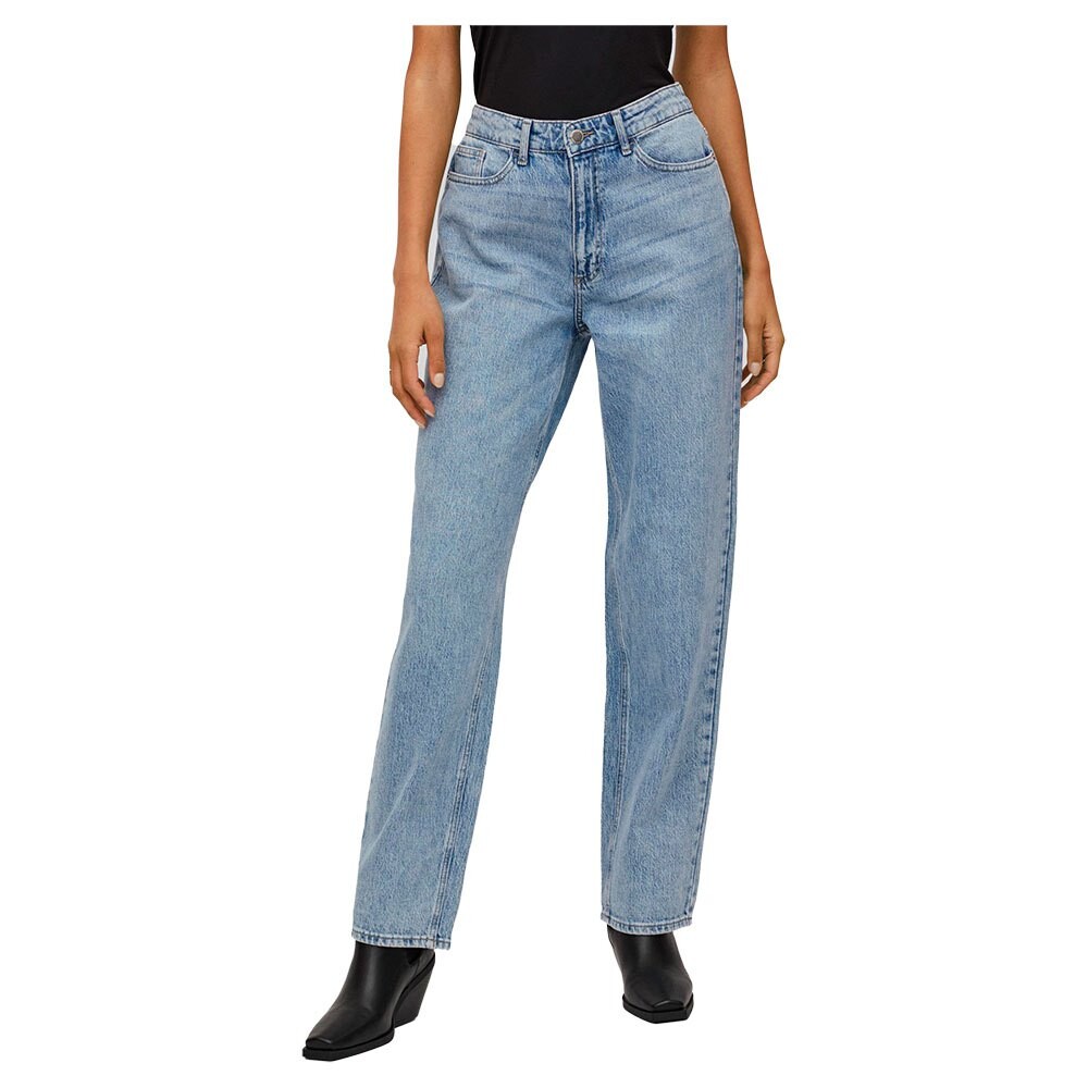 

Джинсы Vila Kelly Jaf Straight Fit High Waist, синий
