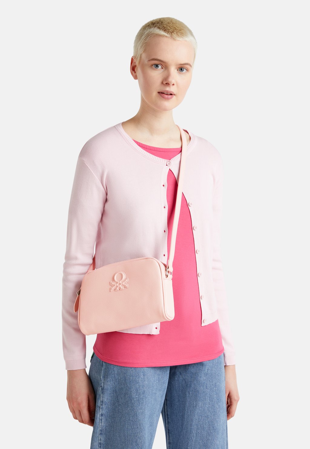 

Сумка через плечо SMALL United Colors of Benetton, розовый