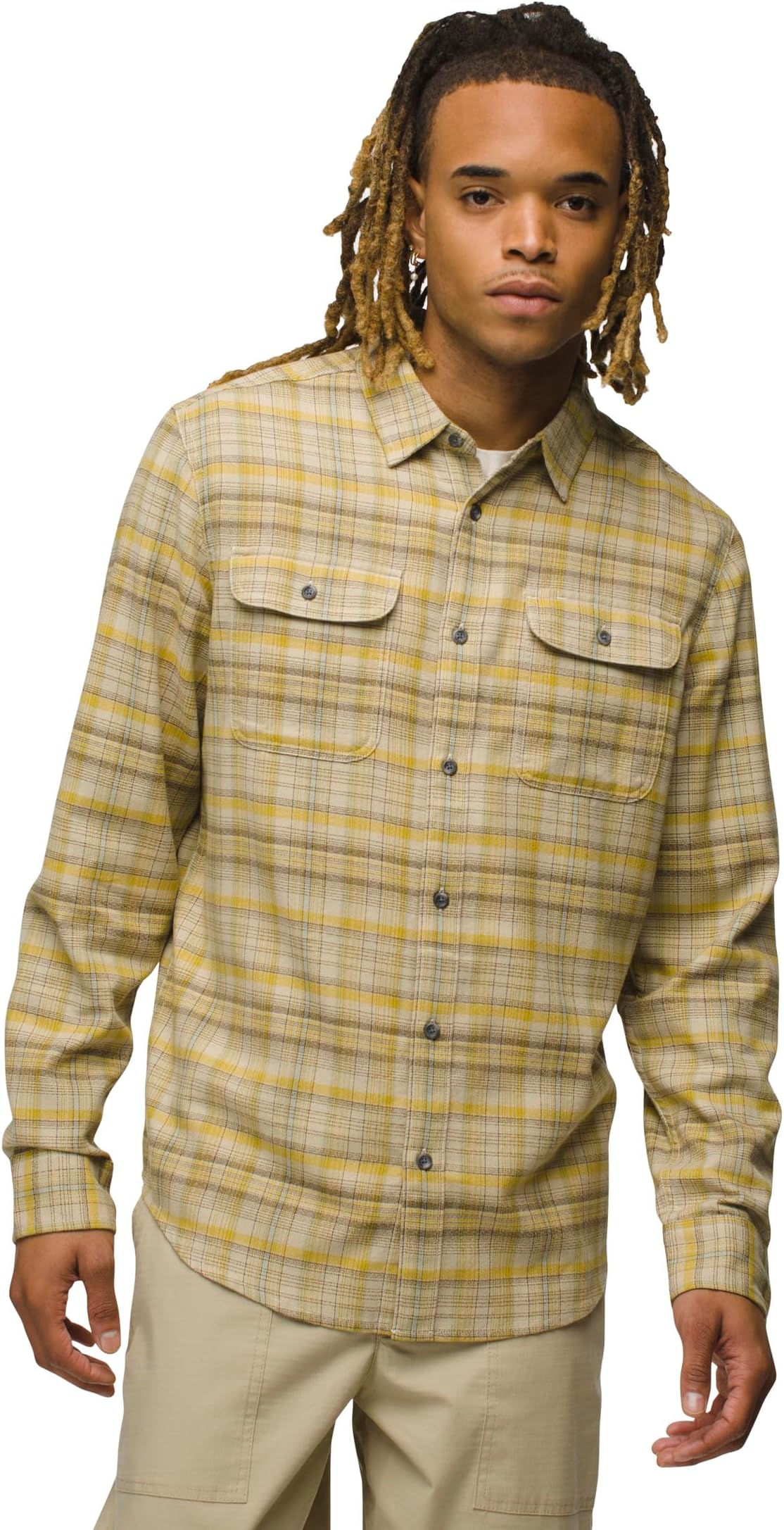 

Рубашка Prana Edgewater Shirt, цвет Sandstone