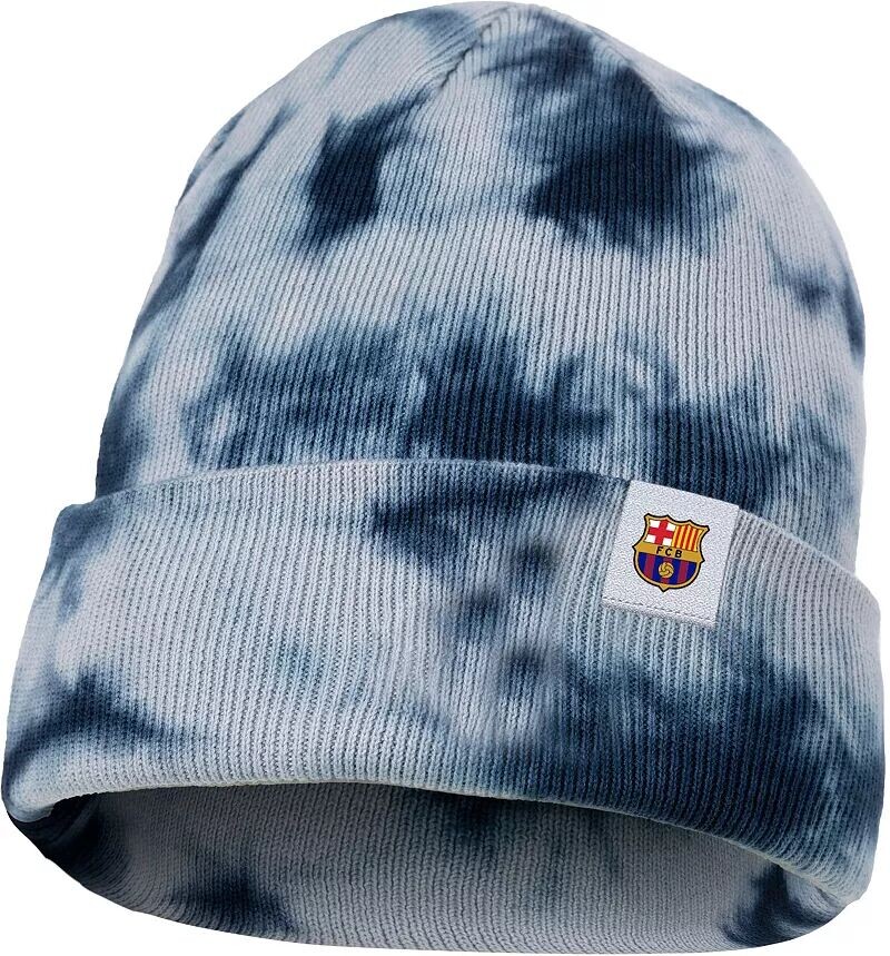 

Вязаная шапка с манжетами Nike FC Barcelona Tie Dye