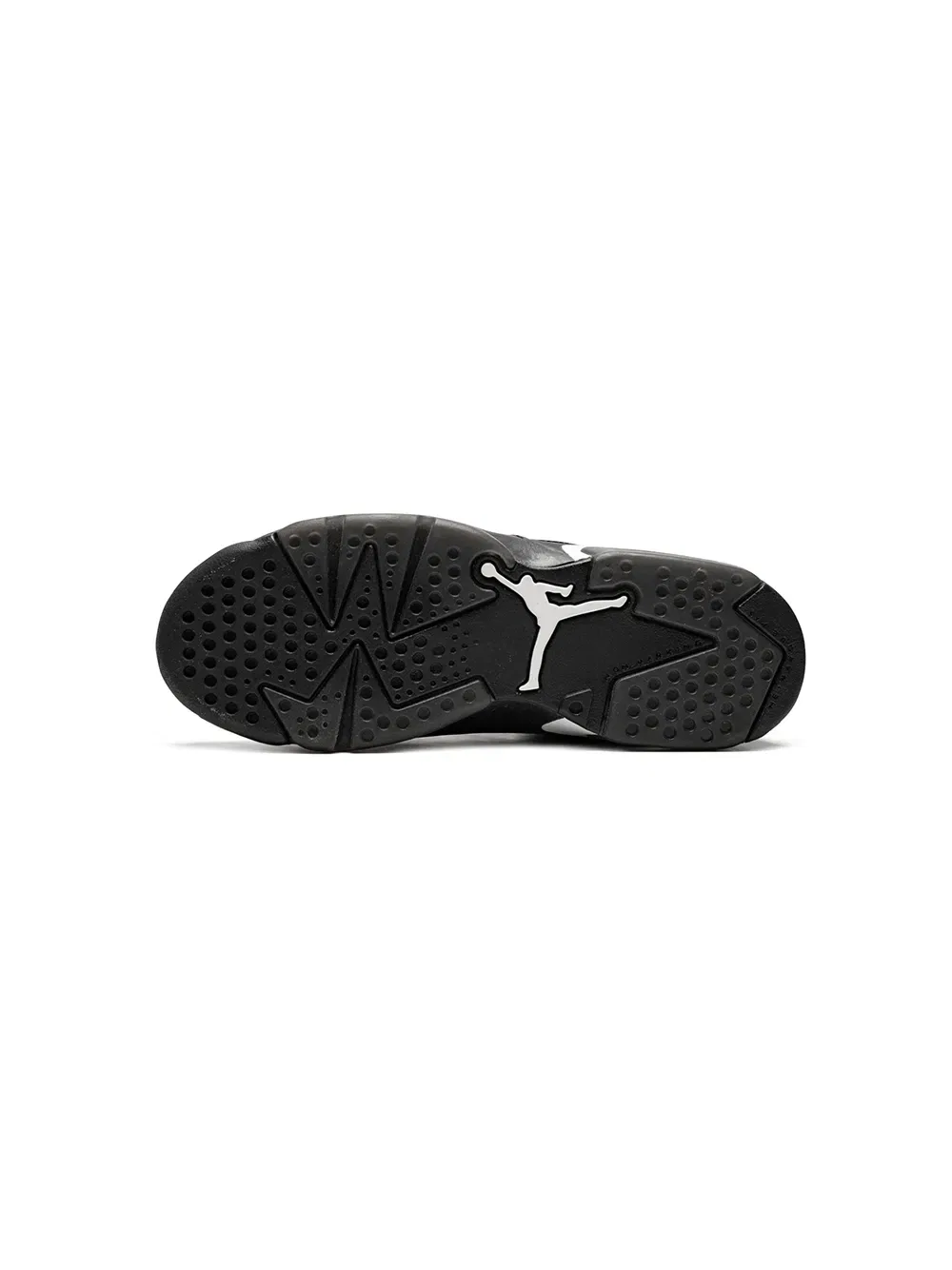 Кроссовки Air Jordan 6 Retro "Black Cat" Jordan Kids, черный — фото 4