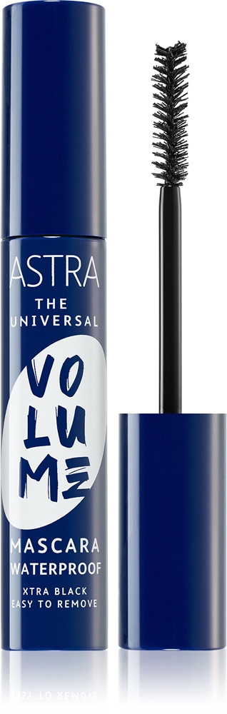 

Водостойкая тушь для ресниц Universal Volume Astra Make-Up, atspalvis extra black 13 мл