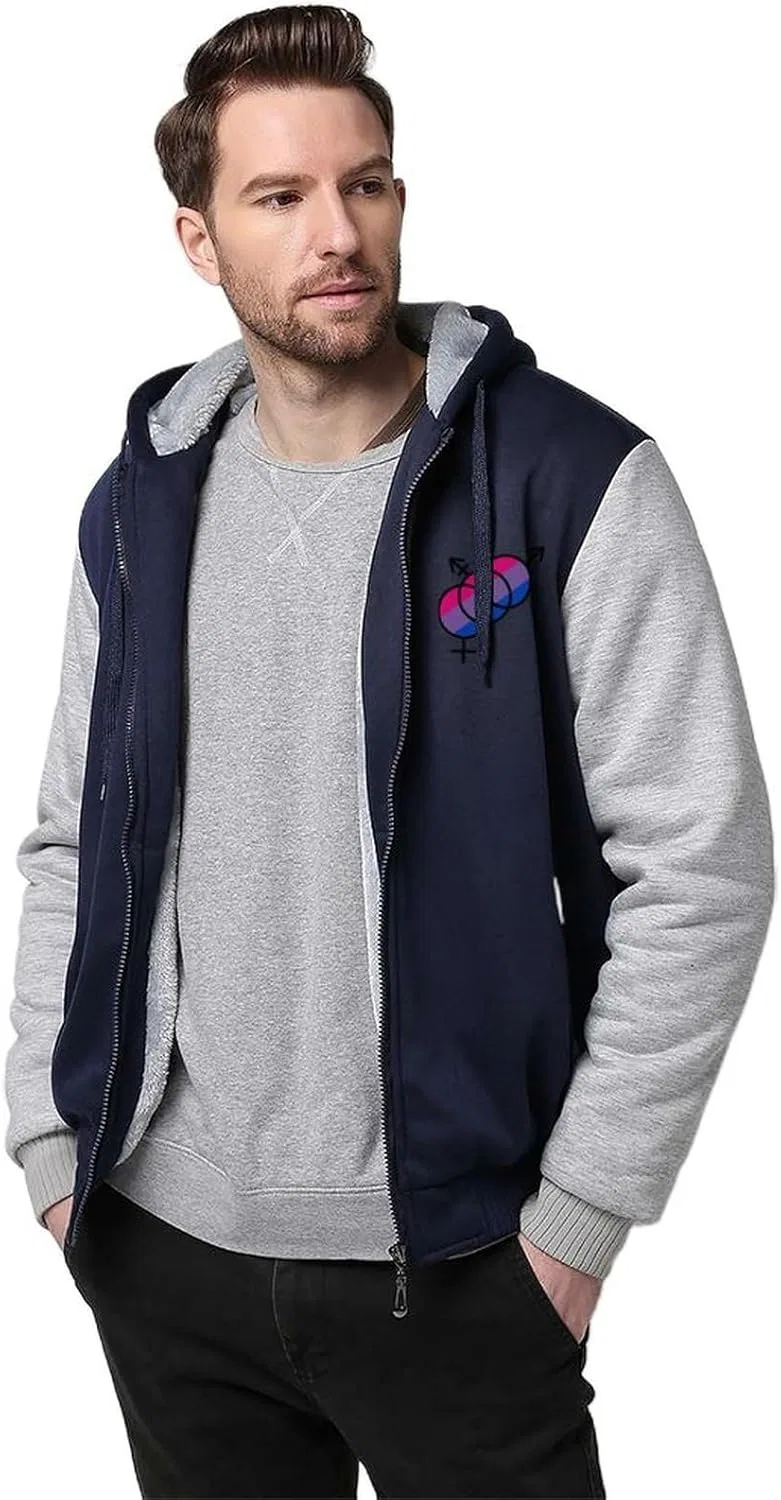 Толстовка с капюшоном на молнии Biunity, Light Gray-style