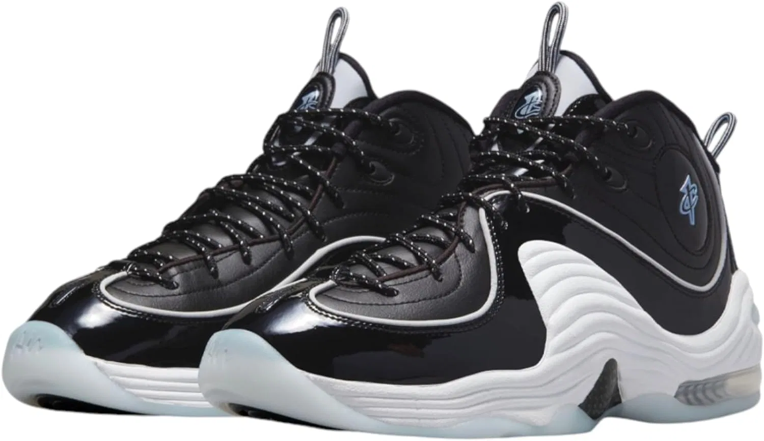 Кроссовки Nike Air Penny II унисекс, белый/серый — фото 3