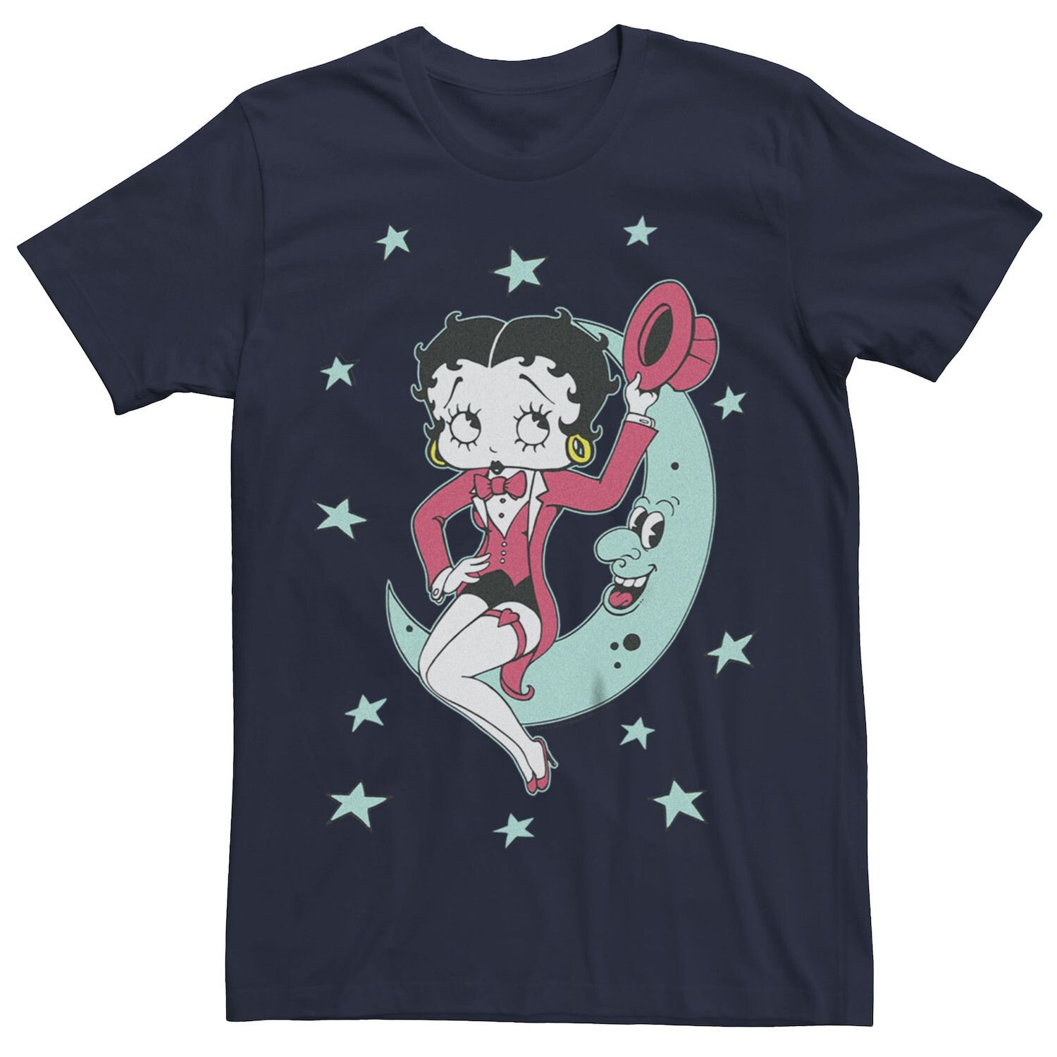 

Футболка с рисунком Betty Boop Magician On The Moon для юниоров Licensed Character
