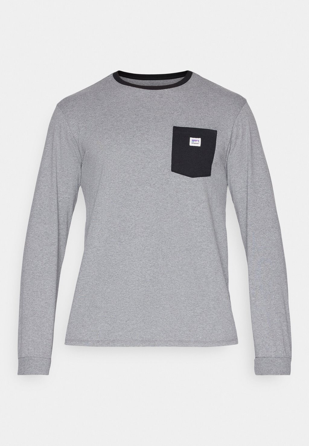 

Топ с длинными рукавами SHOP STICKER POCKET RESPONSIBILITEE Patagonia, серый