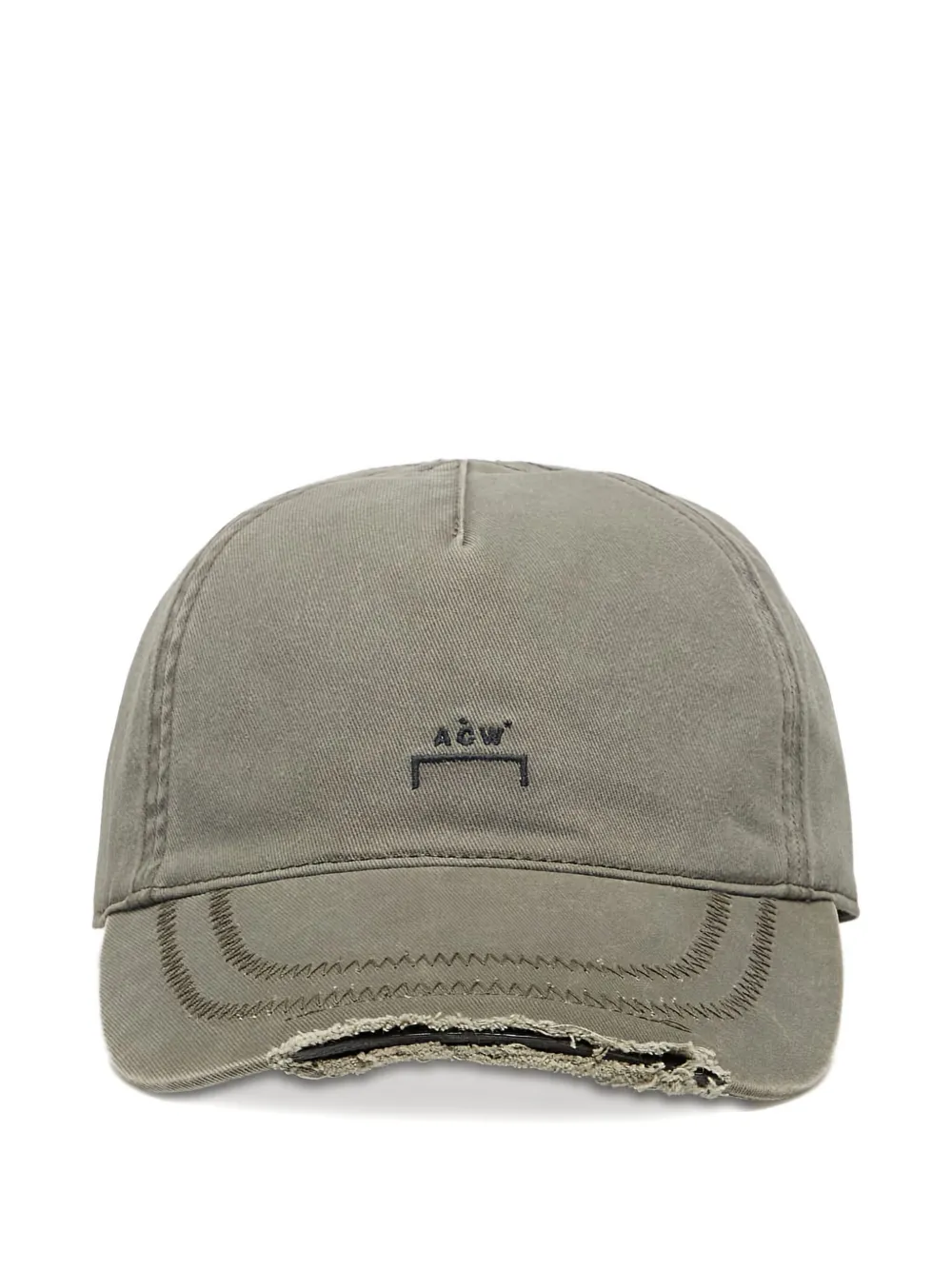 

Потертая кепка A-Cold-Wall*, зеленый