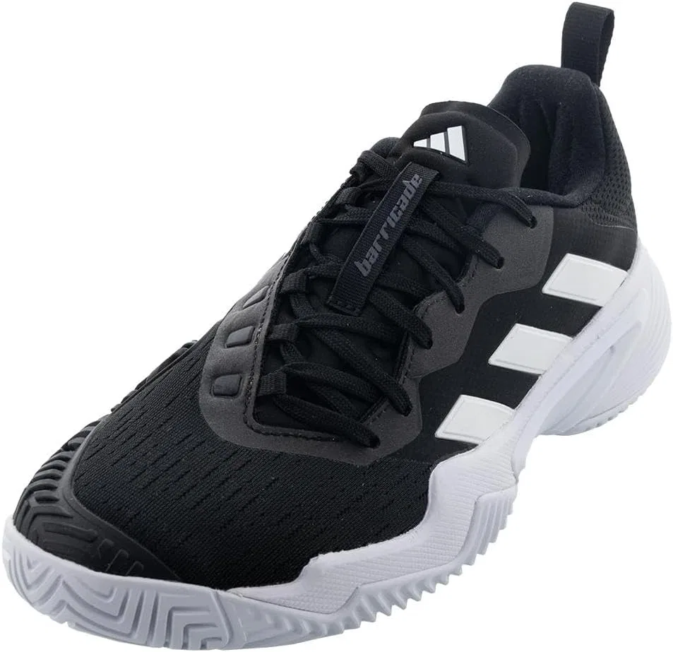 Кроссовки теннисные Adidas Barricade, Black/White/Grey