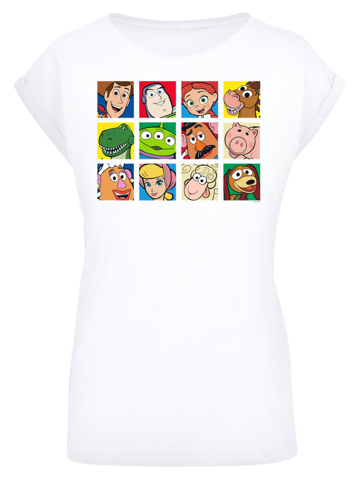 

Футболка F4NT4STIC Disney Toy Story Woody Buzz Aliens Rex, белый