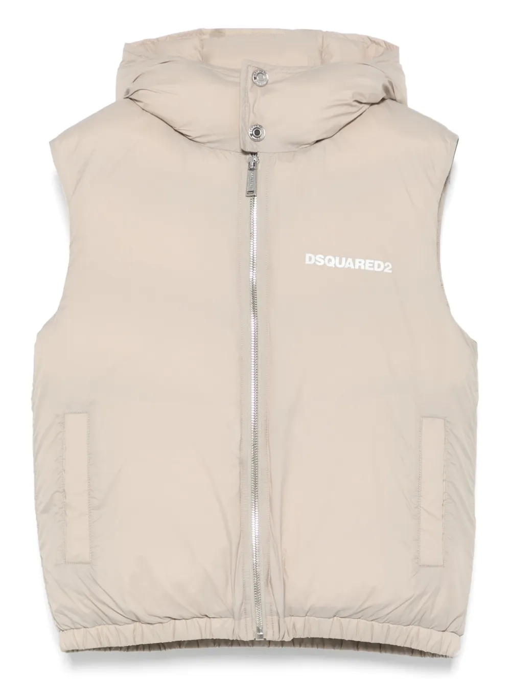 

Жилет с логотипом DSQUARED2 KIDS, нейтральный