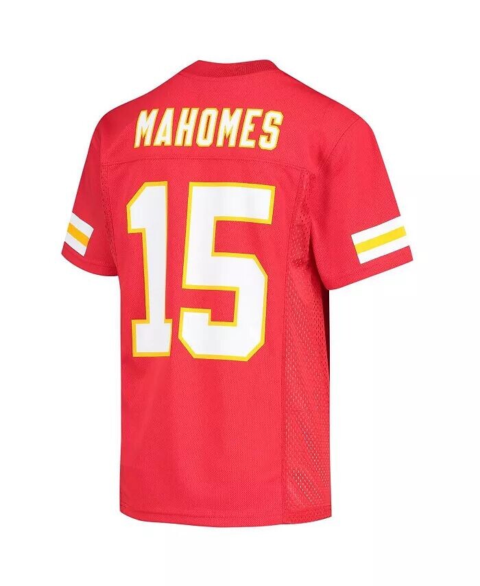 Реплика игрока Big Boys Патрика Махоумса Red Kansas City Chiefs Outerstuff, красный — фото 3