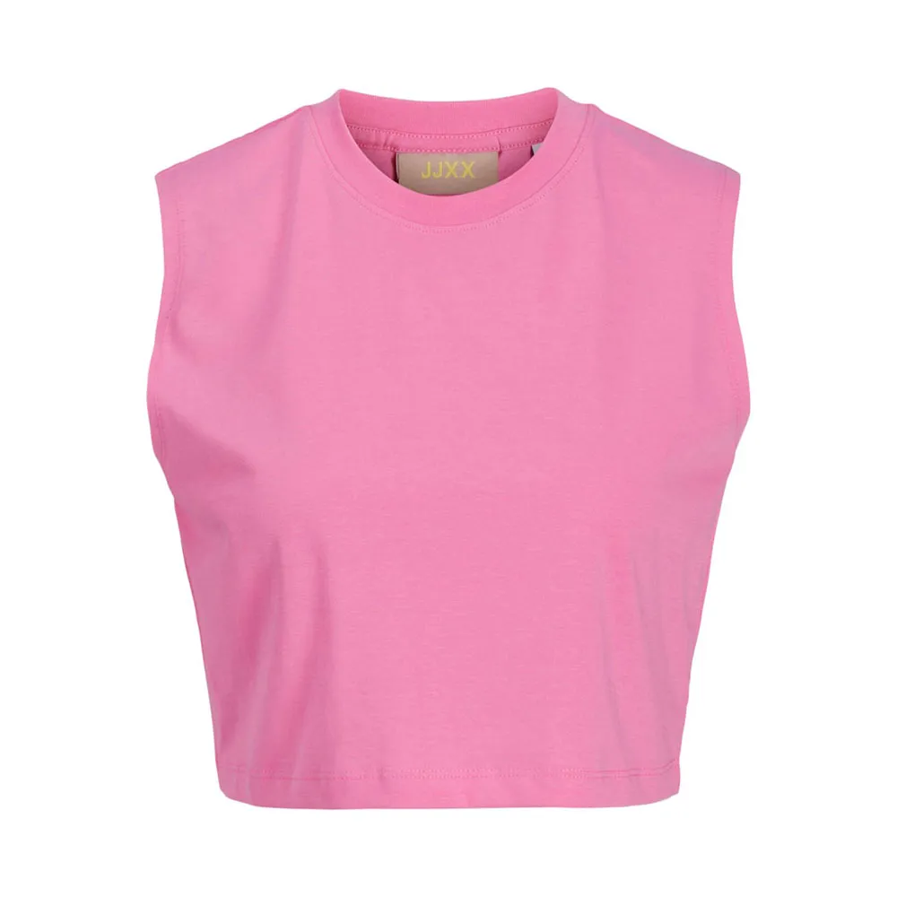 

Футболка без рукавов Jack & Jones Alviraim Crop Every JJXX, розовый