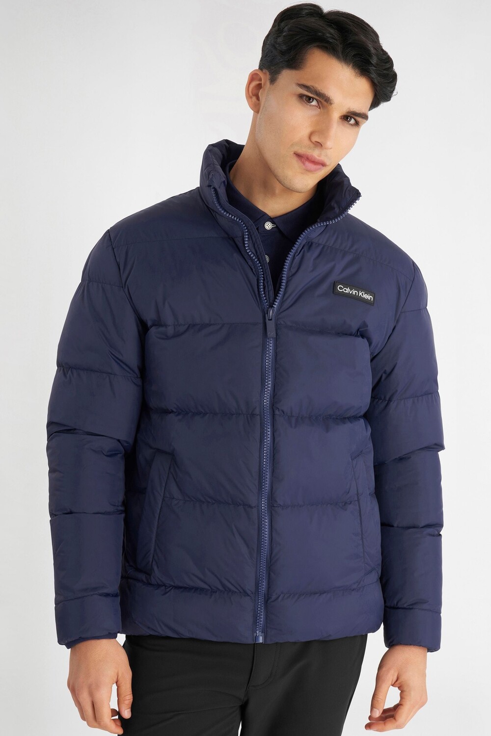 

Утепленная черная куртка Winnsboro Calvin Klein Golf, синий