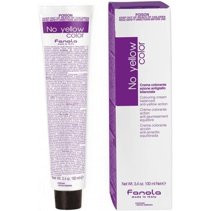 

No Yellow Color 8 Ice Light Ice Blonde 100мл, Fanola