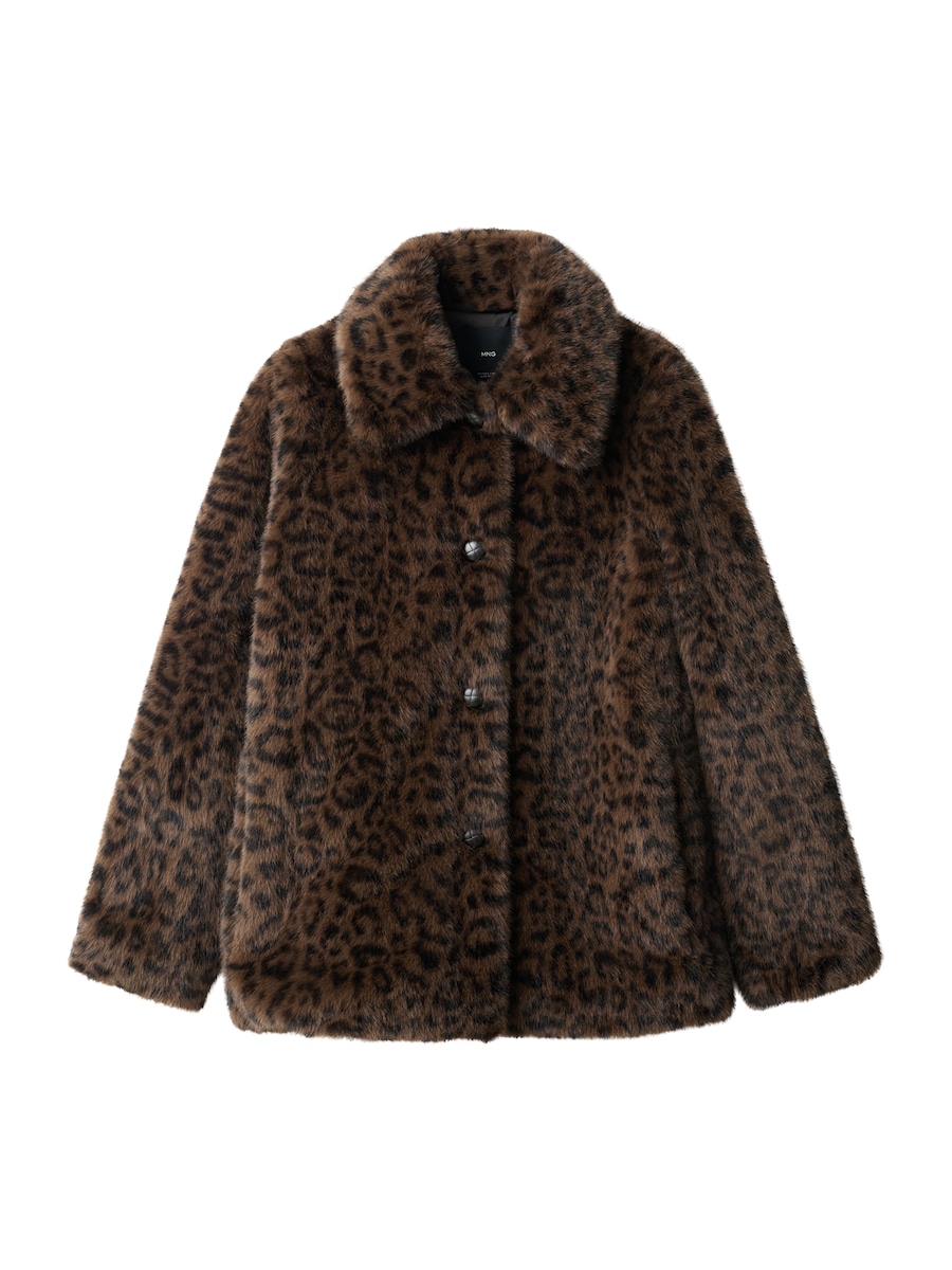 

Пальто межсезонное MANGO ZURICH, коричневый