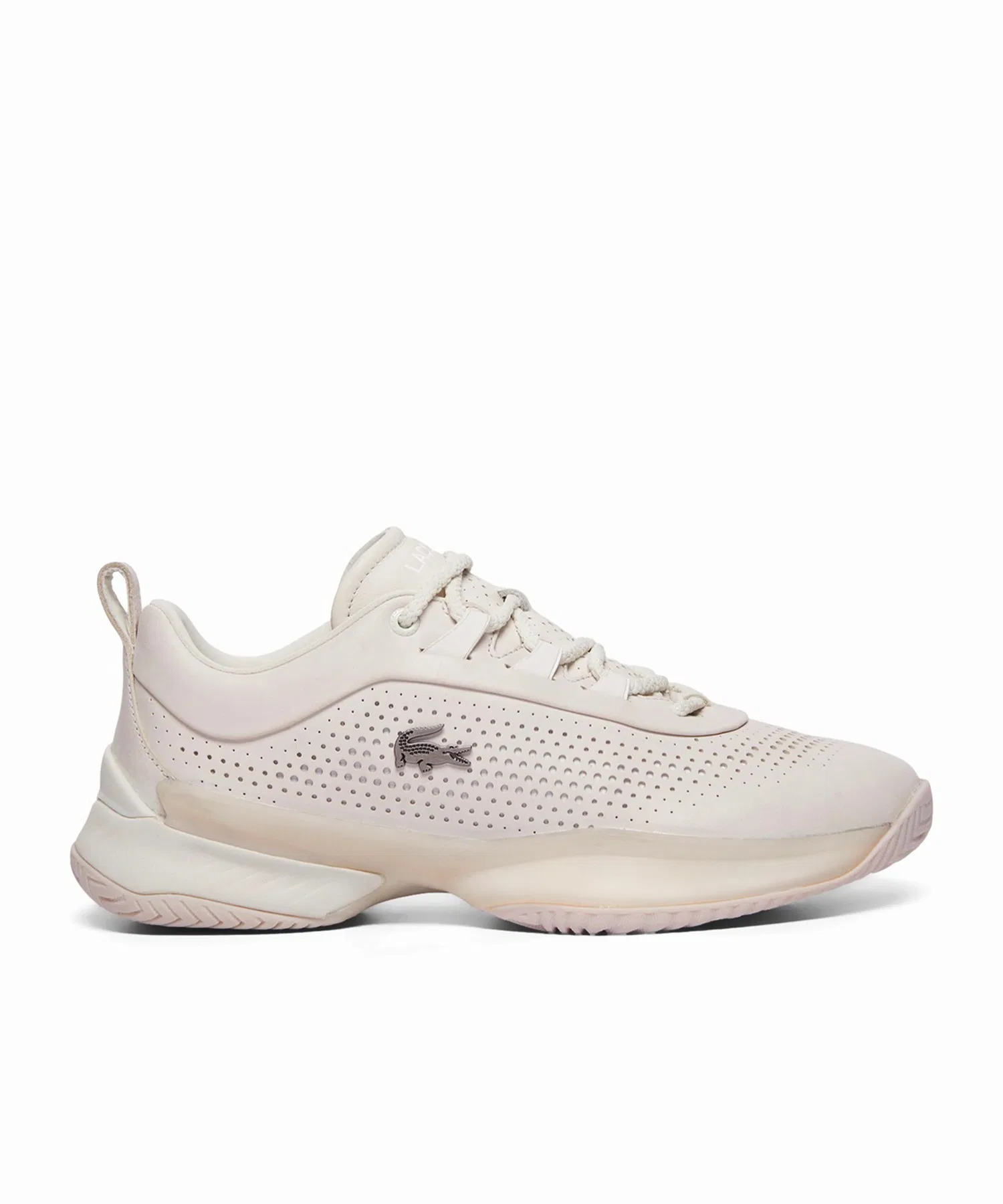 Мужские белые кроссовки из премиум-кожи AG-LT PREMIUM 125 2 SMA LACOSTE — фото 2
