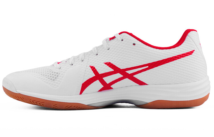 

Кроссовки Gel-Tactic 2 женские с низким верхом, белые/красные Asics
