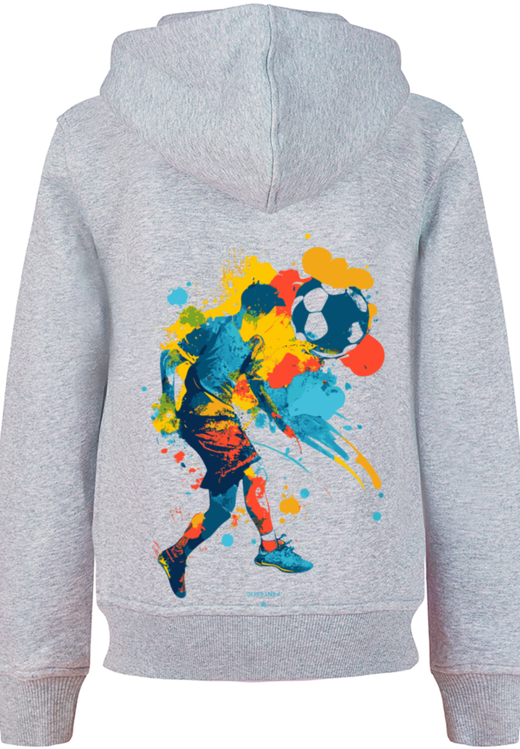 

Пуловер F4NT4STIC Hoodie Fußballer bunt, цвет grau meliert