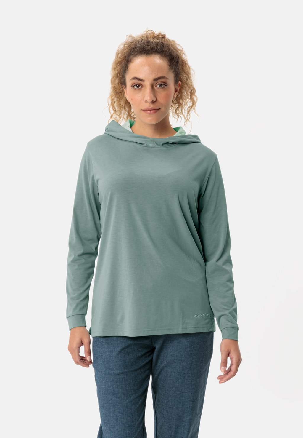 

Толстовка с капюшоном PULLOVER MINEO HOODY Vaude, зеленый