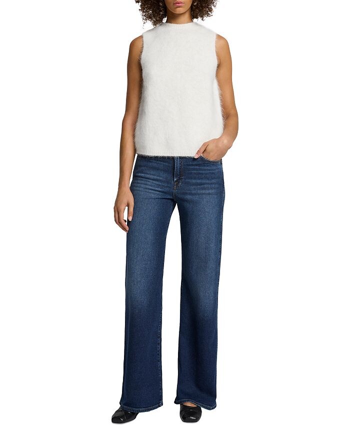 

Широкие джинсы Lotta High Rise в цвете Cisco 7 For All Mankind, синий