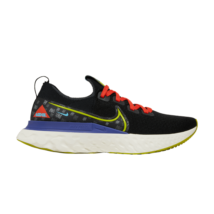 

Кроссовки Nike React Infinity Run Flyknit AS 'Bright Cactus', черный