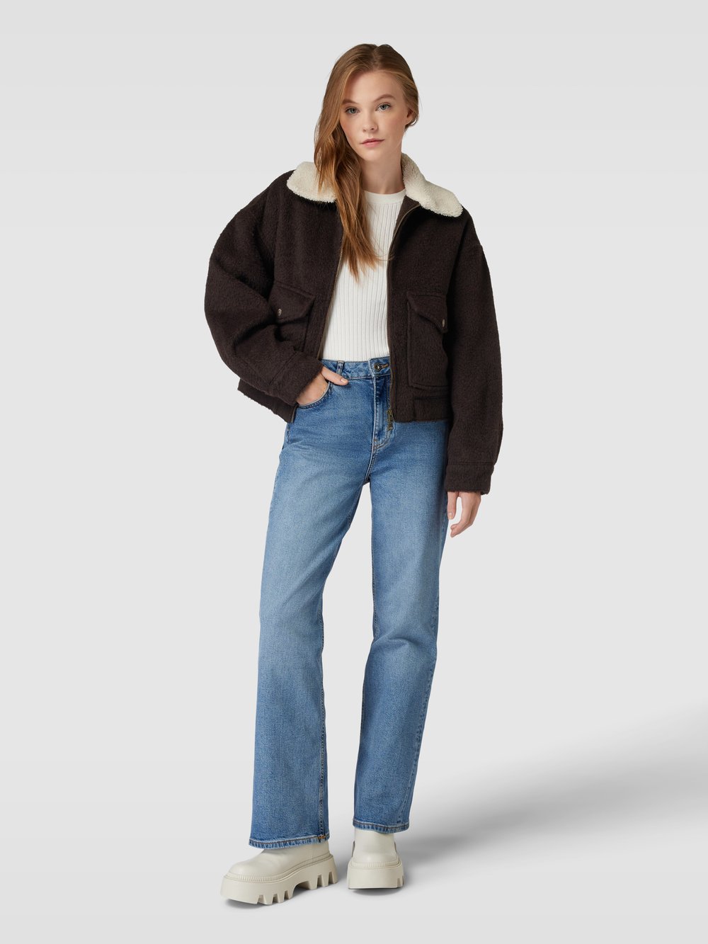 

Куртка с карманами-клапанами Levi's, темно-коричневый