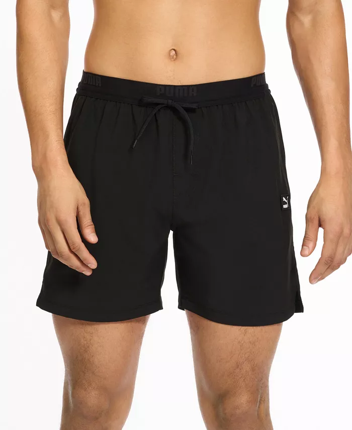 

Мужские плавки Swim Tech длиной 5,5 дюйма Puma, черный