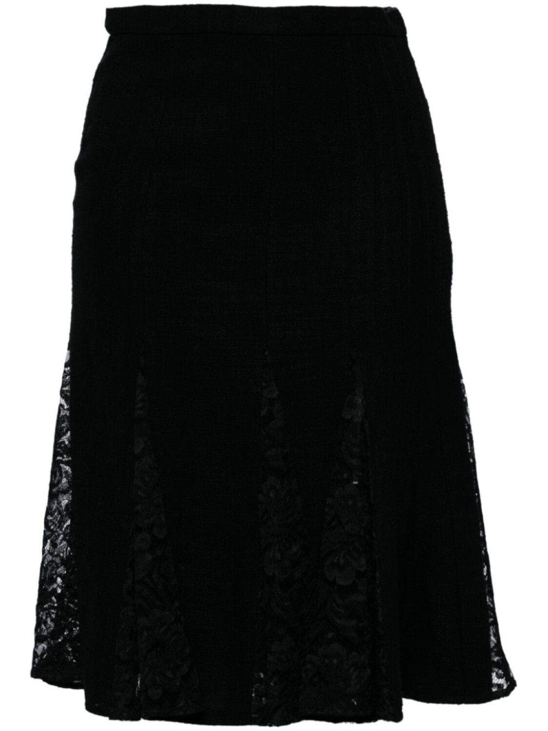

Dolce & Gabbana юбка с кружевной отделкой, черный
