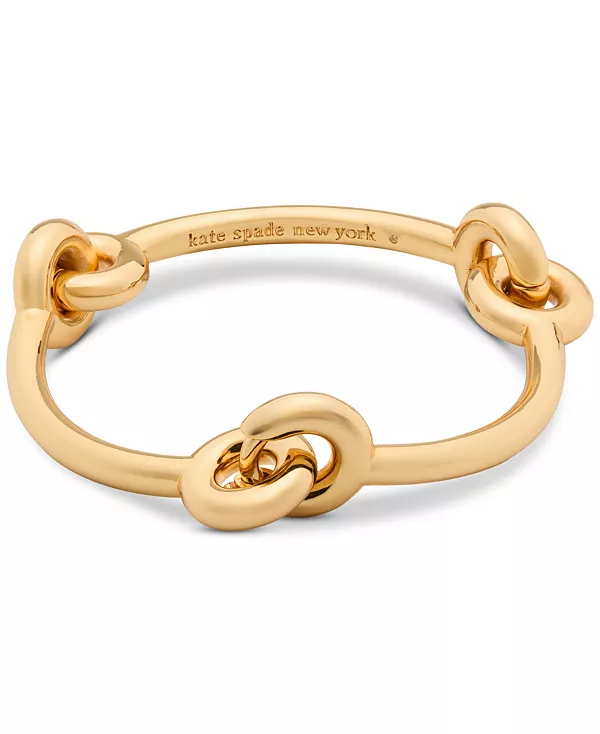 

Браслет-Браслет Interlock Kate Spade New York, gold.