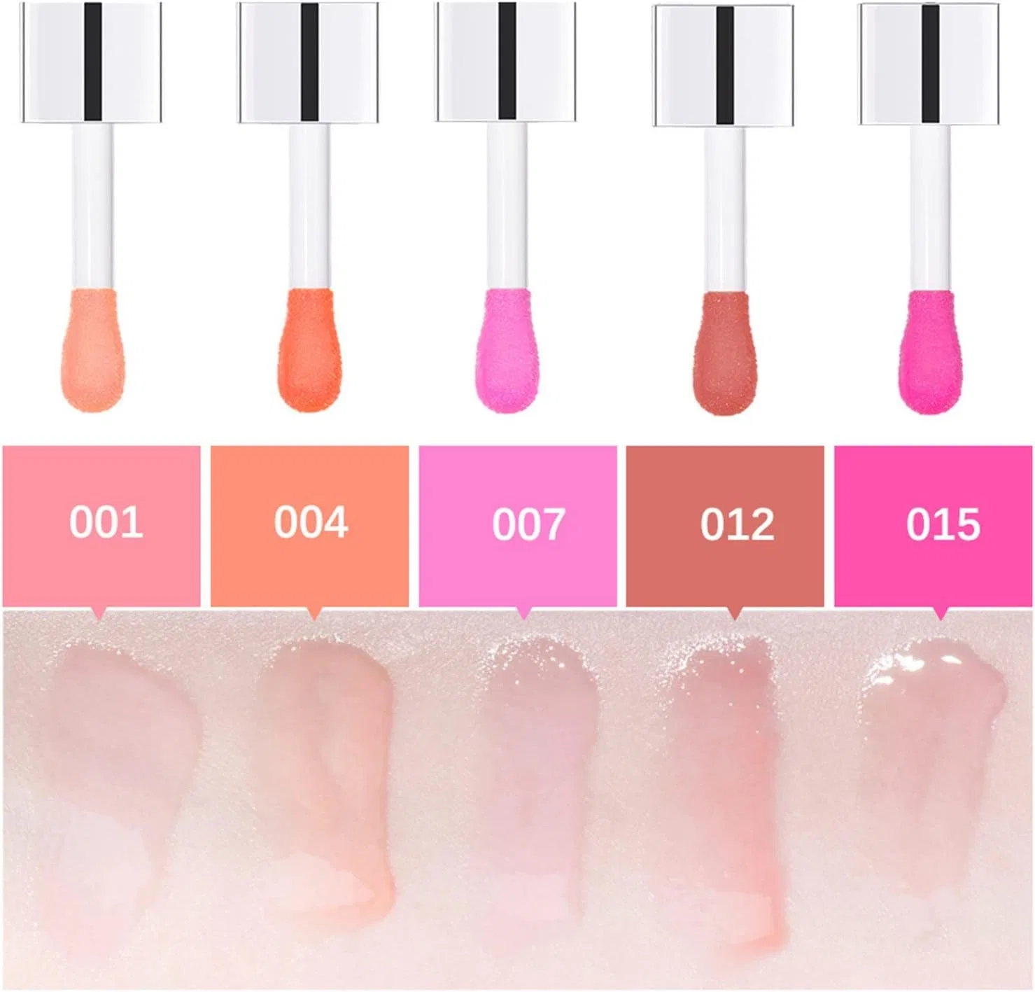 Блеск для губ Plumping Lip Oil, увлажняющий, Kendori, 6 мл, оттенок #03 — фото 4