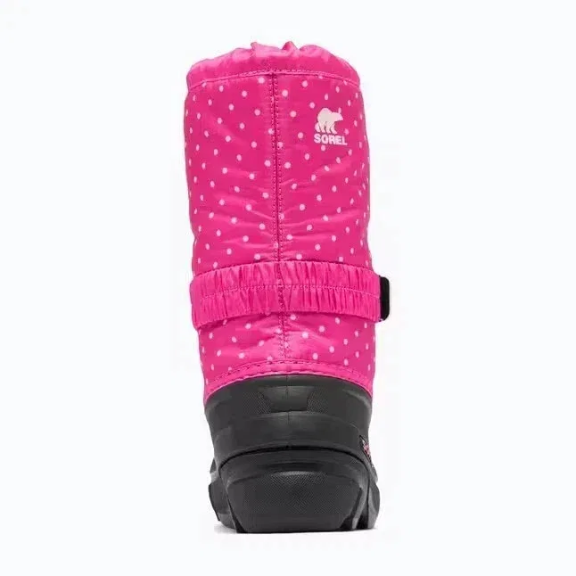 Детские водонепроницаемые утепленные зимние ботинки Sorel Flurry-Fuchsia — фото 4