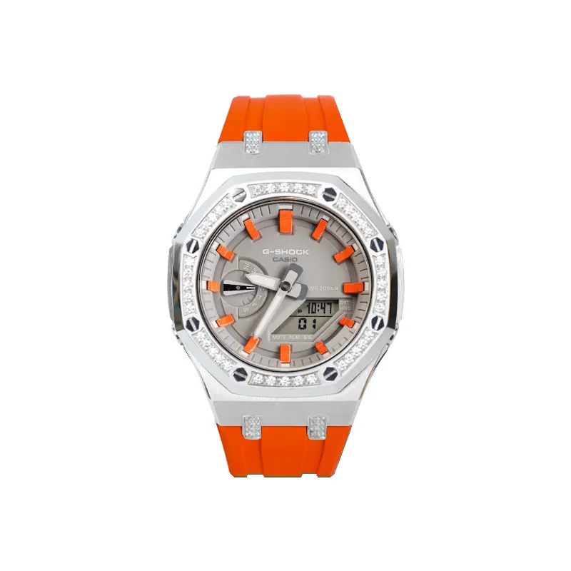 

Серые часы унисекс CASIO