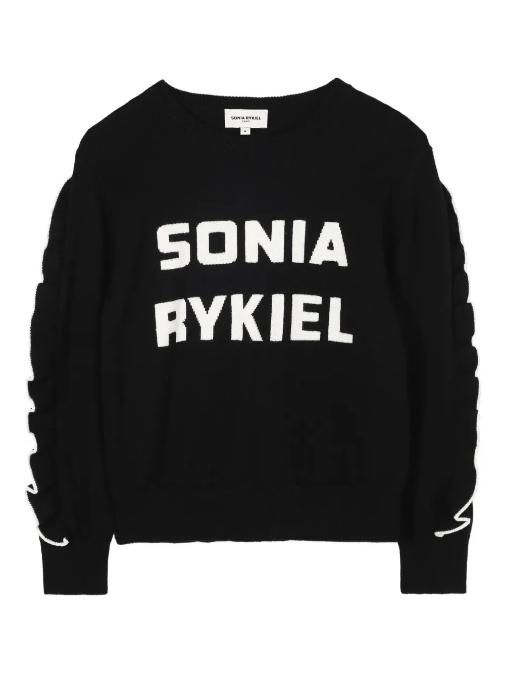 

Свитер с надписью SONIA RYKIEL ENFANT, черный