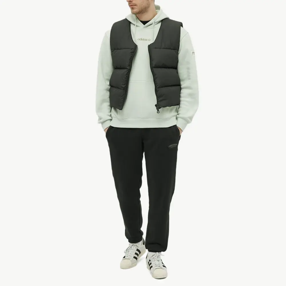 Толстовка мужская светло-голубая Adidas Originals, светло-голубой — фото 3