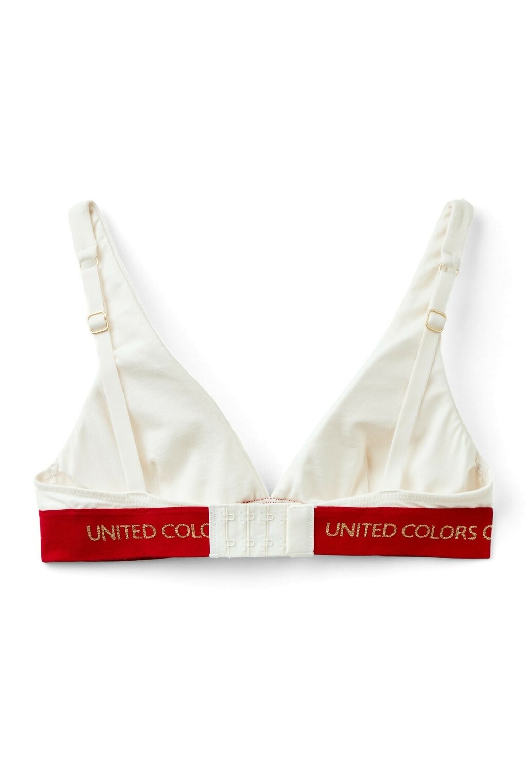 

Треугольный бюстгальтер STRETCH United Colors of Benetton, белый