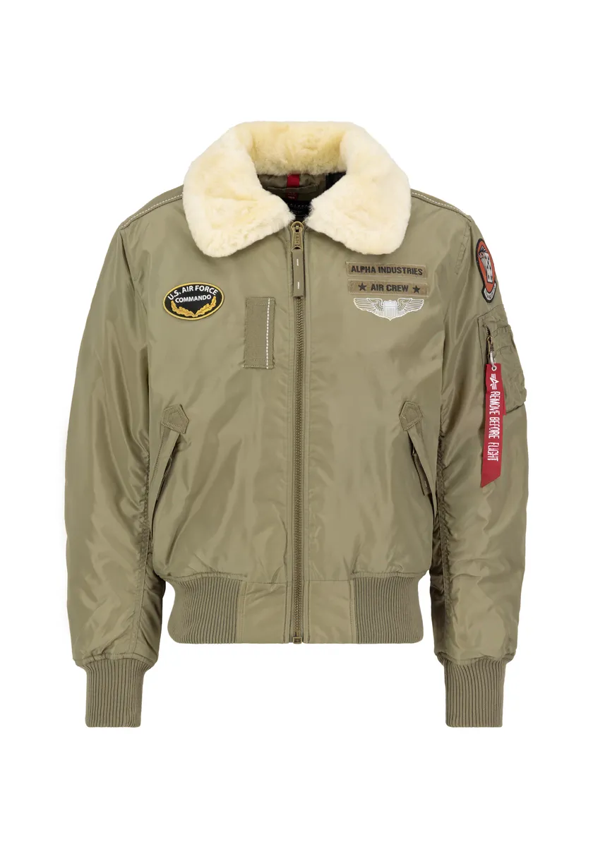 

Куртка-бомбер Alpha Industries " Alpha Industries Мужчины - Куртки-бомберы Injector III Air Force", цвет Stratos