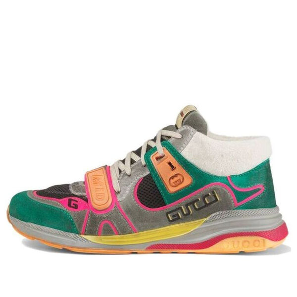 

Кроссовки ultrapace mid 'green teal' Gucci, зеленый