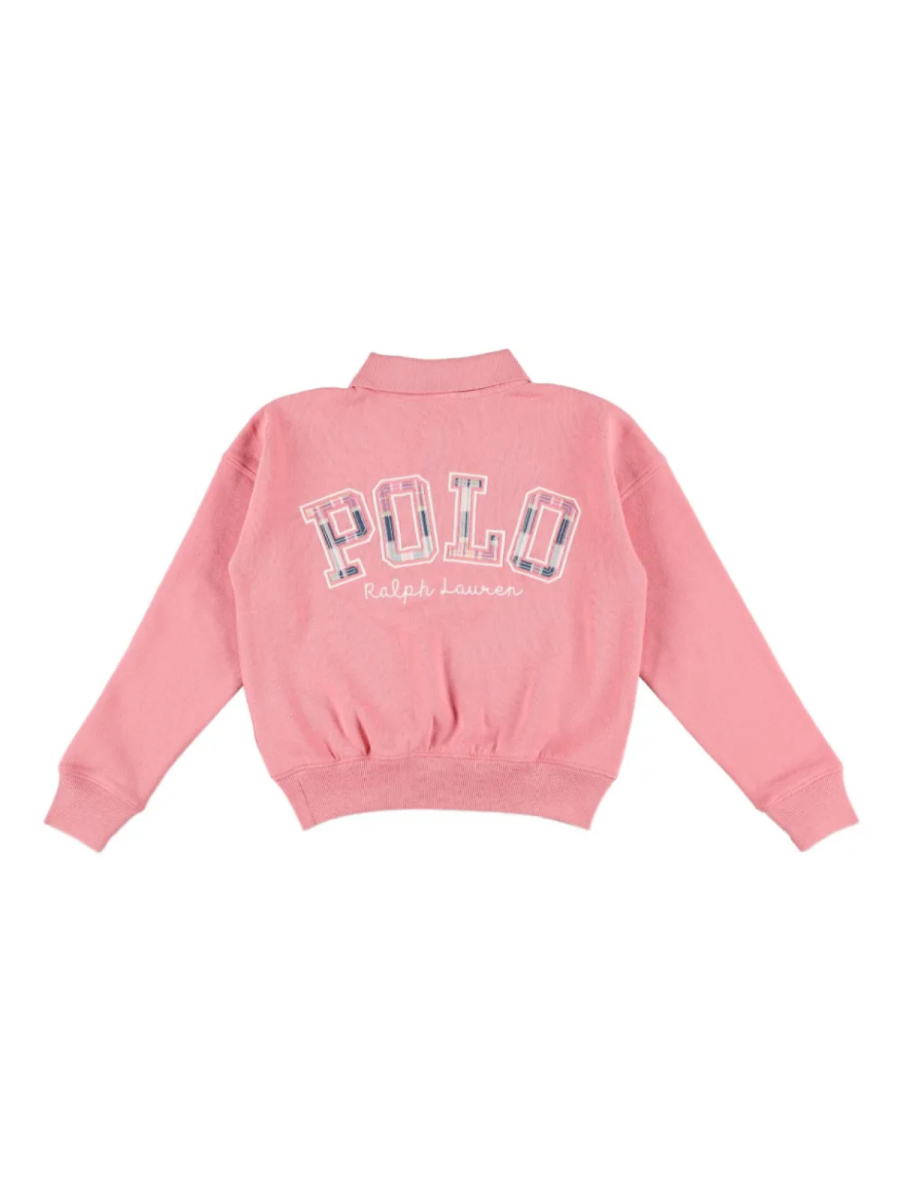 

POLO RALPH LAUREN KIDS вышитая толстовка-поло, розовый