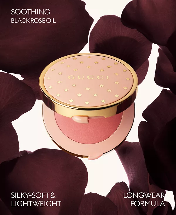 Blush de beauté сияющие матовые румяна Gucci, 09 - intense plum — фото 4