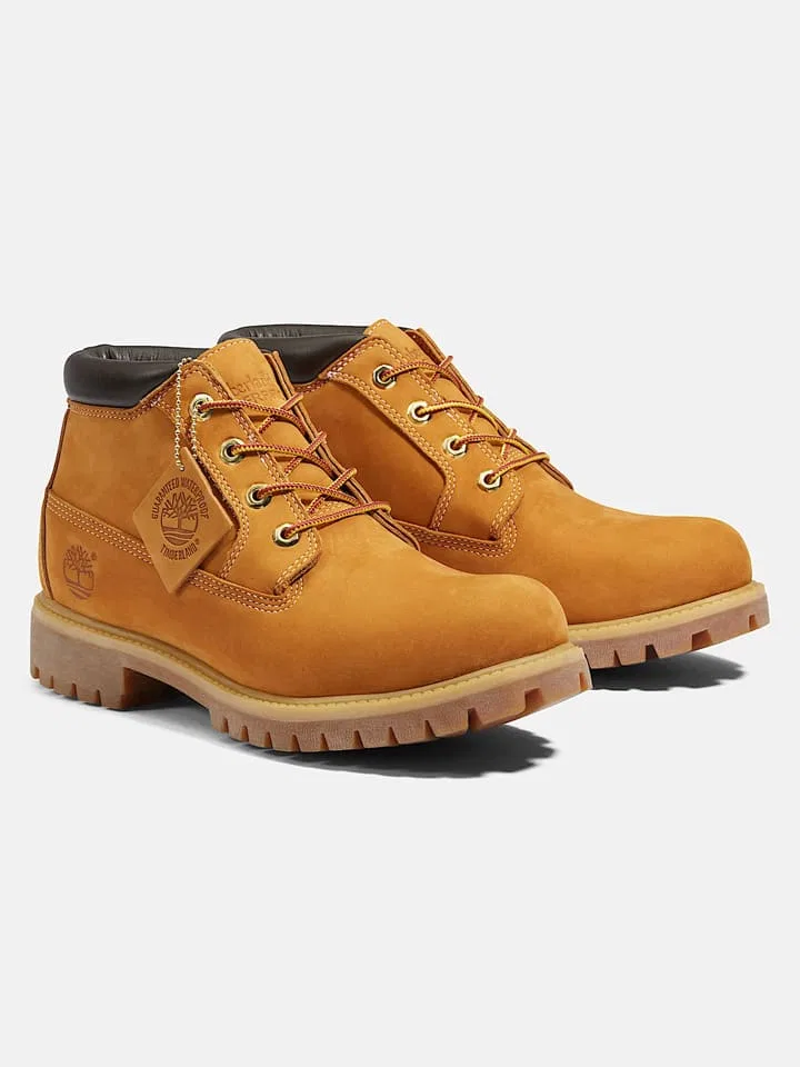 Ботинки кожаные Timberland, светло-коричневый — фото 2